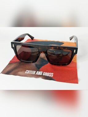 🇮🇹 CUTLER AND GROSS 1340 Sunglasses – Dark Turtle Acetate | Handmade in Italy